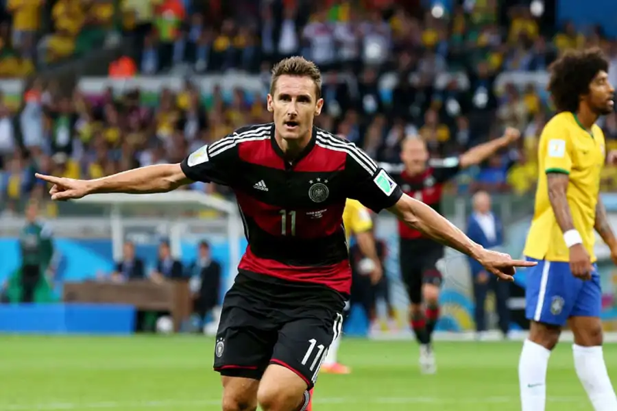 Miroslav Klose was the epitome of a player who knew exactly where to be when it mattered most