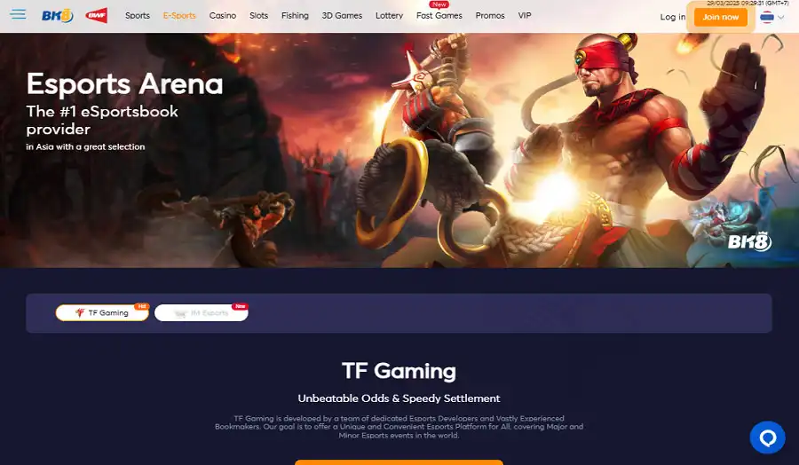BK8 attracts players with competitive odds and diverse odds formats
