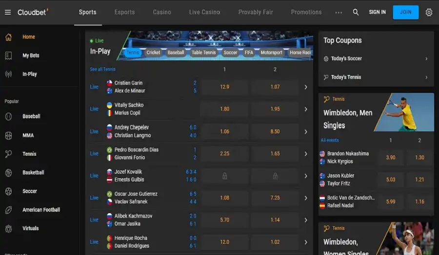 Cloudbet stands out with its attractive welcome offer of up to 5 BTC for cryptocurrency users