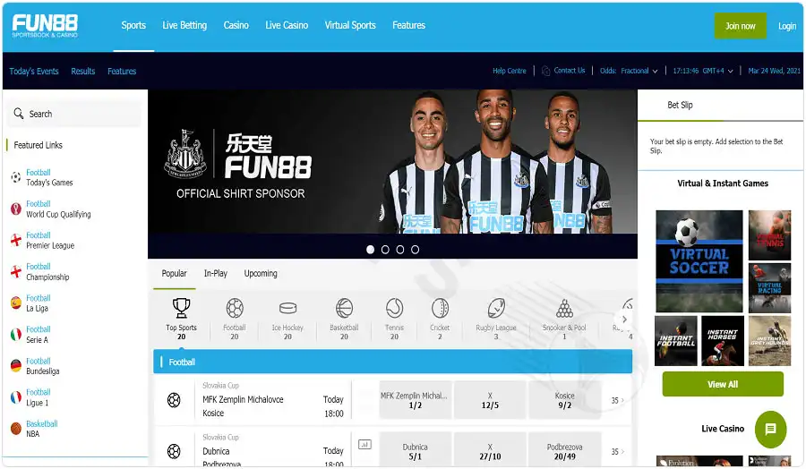 Fun88 – Sports promotion paradise, endless offers