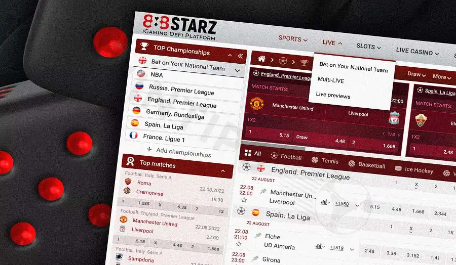 888StarZ- Multi-functional betting ecosystem, from sports to finance, flexible and outstandingly creative