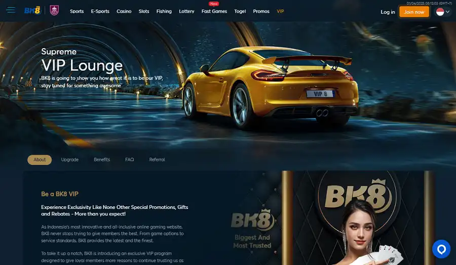 BK8 is a reputable choice with quality betting experience