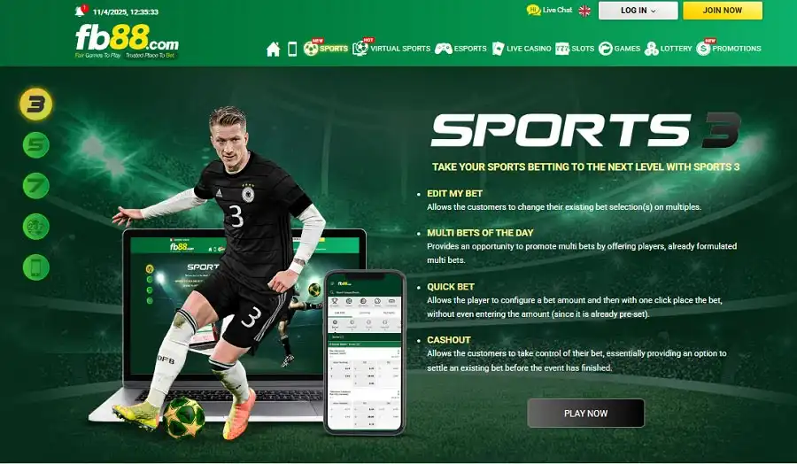 FB88 stands out with diverse odds for international tournaments