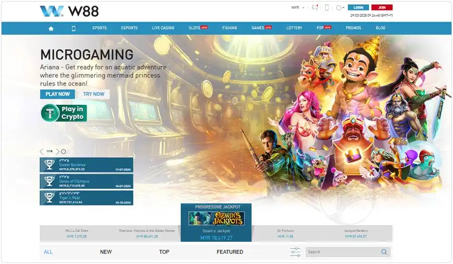W88 offers diverse betting with attractive promotions and flexible payment methods