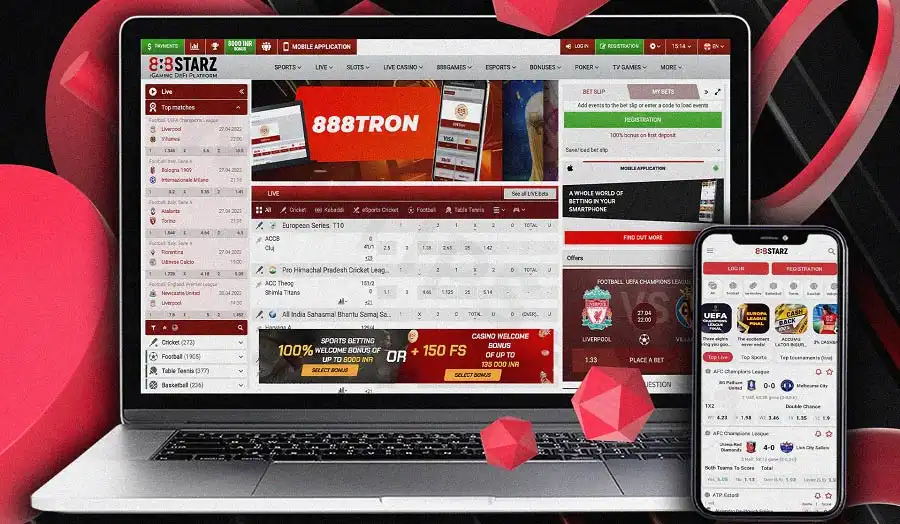 888StarZ features a wide variety of virtual sports available 24/7