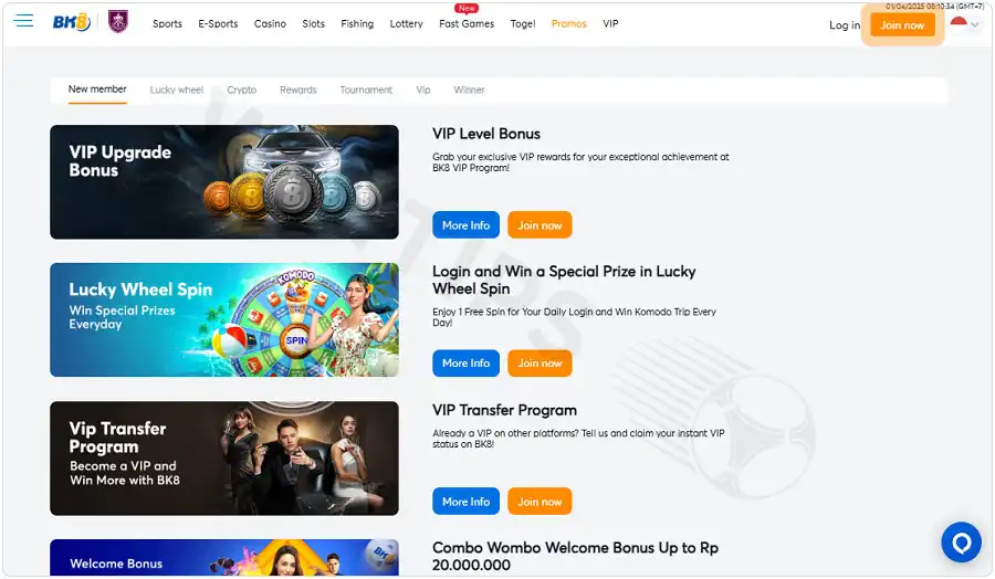 BK8 offers a fast and diverse betting experience