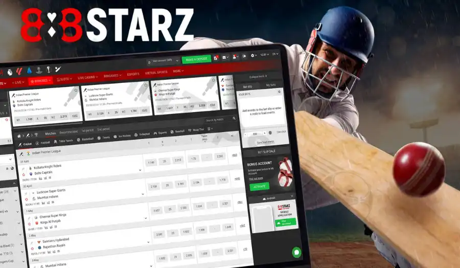 888StarZ provides an immersive betting experience