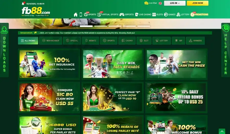 FB88 brings to the table a seamless integration of promotions with its interactive interface, creating an experience where bonuses and player progression feel naturally connected