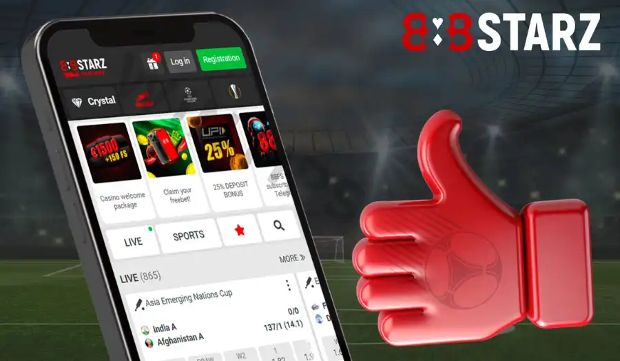 888StarZ, known for its versatile promotions and all-in-one betting platform, combines sports betting, online casino gaming, and live dealer experiences