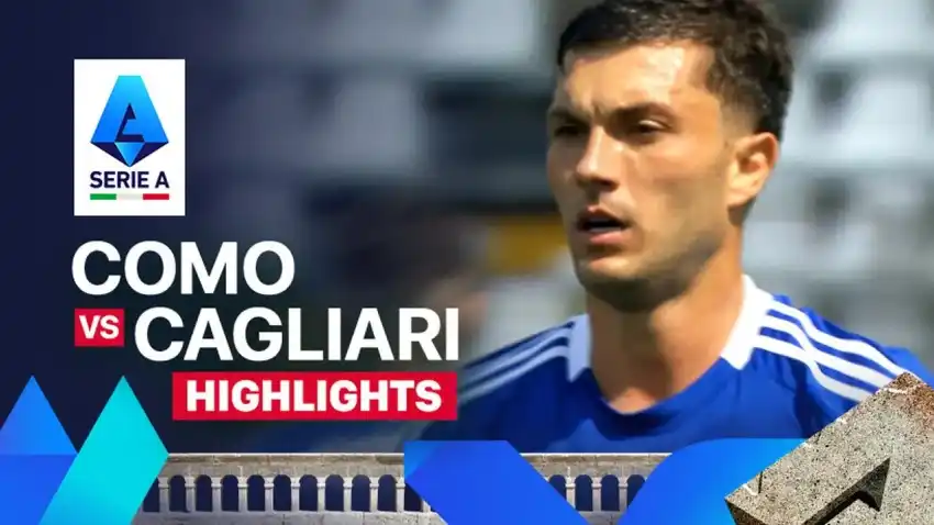 Como - Cagliari Highlight | Italian Serie A