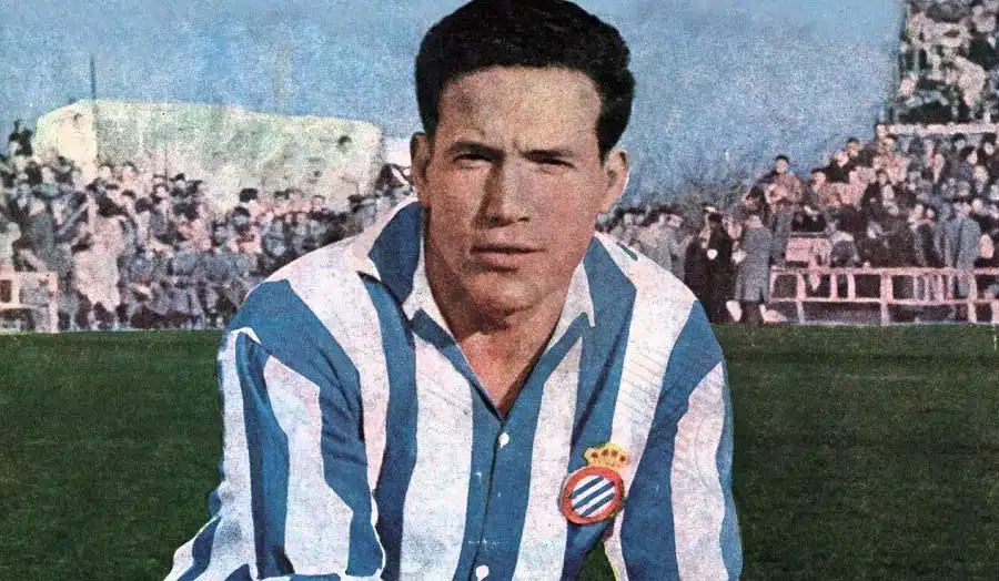Julián Arcas - The main striker of the 1950s - a good choice for Espanyol to win big and high Over