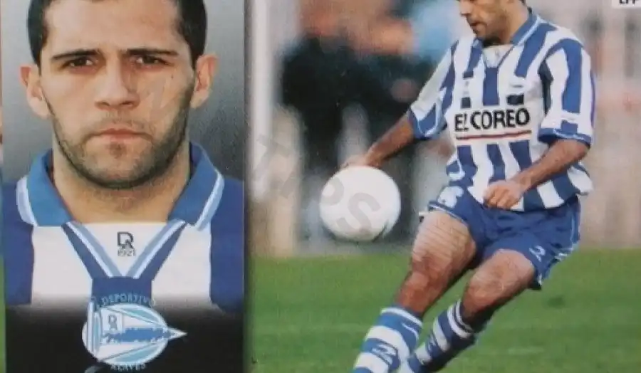 Antonio Karmona, Alavés' steel captain, played a major role in bringing the team to the historic UEFA Cup final