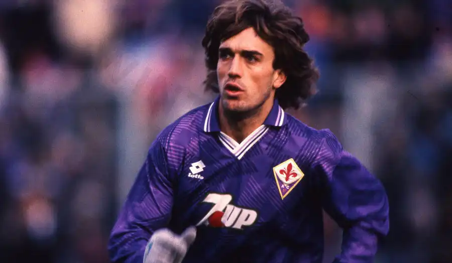 Gabriel Batistuta – Legendary striker, scored the most goals in Fiorentina history