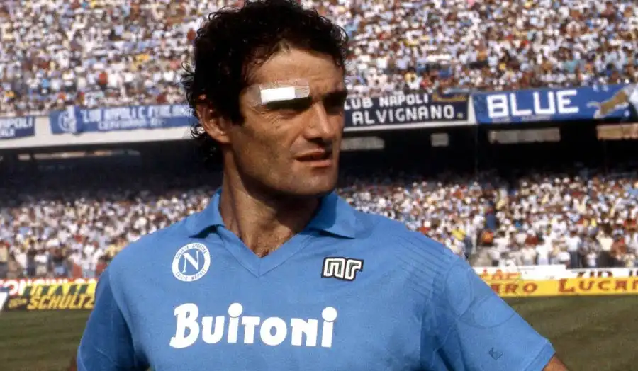 Giuseppe Bruscolotti - The resilient captain led Napoli to Serie A championship