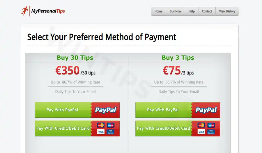 Mypersonaltips prices are high but reasonable due to quality commitment and winning rate