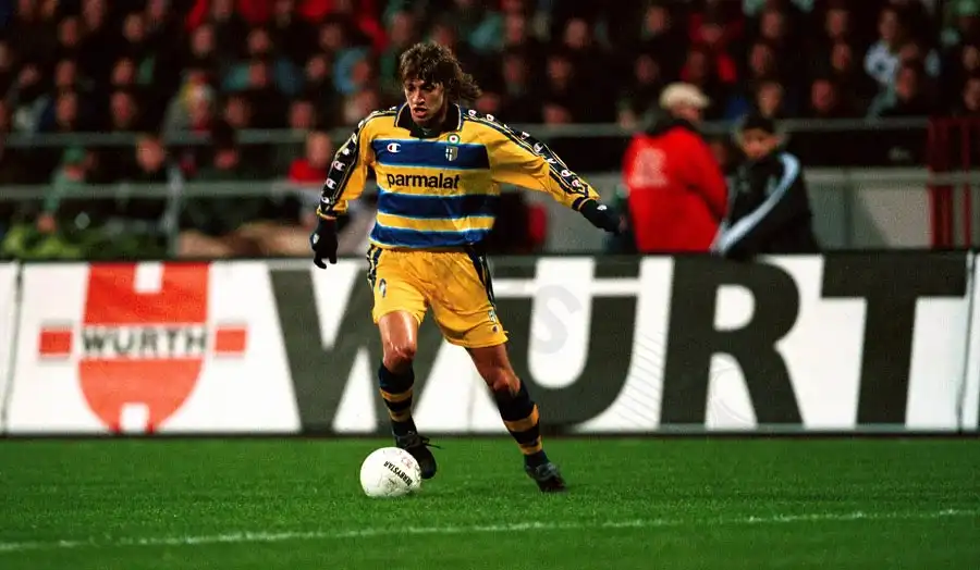 Hernán Crespo - The number one assassin in Parma's history, who brought goals in every match