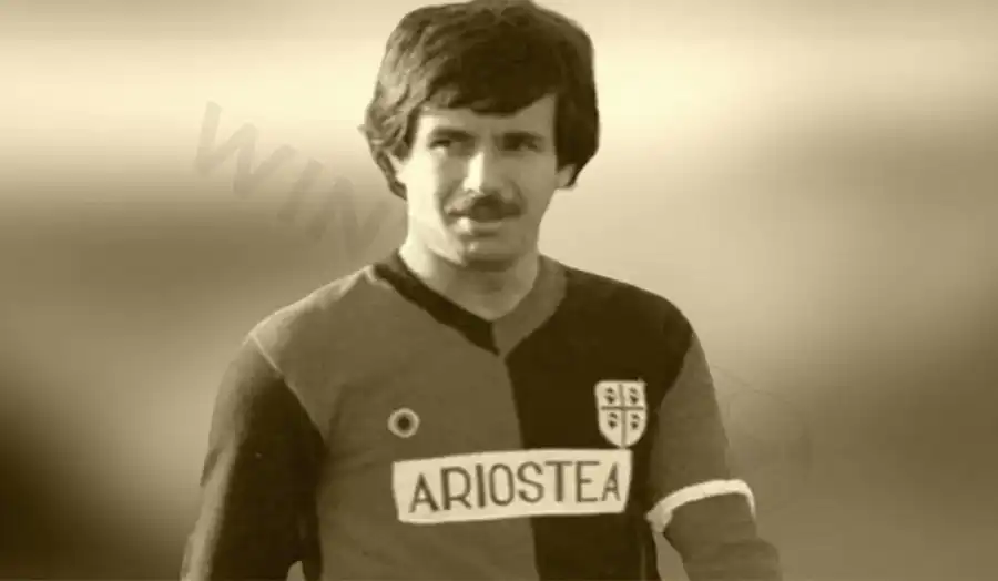 Luigi Piras – Dedicated striker, scored 63 goals in nearly 300 matches