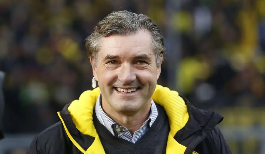 Michael Zorc - Central midfielder, coordinates the game and keeps the rhythm for Dortmund