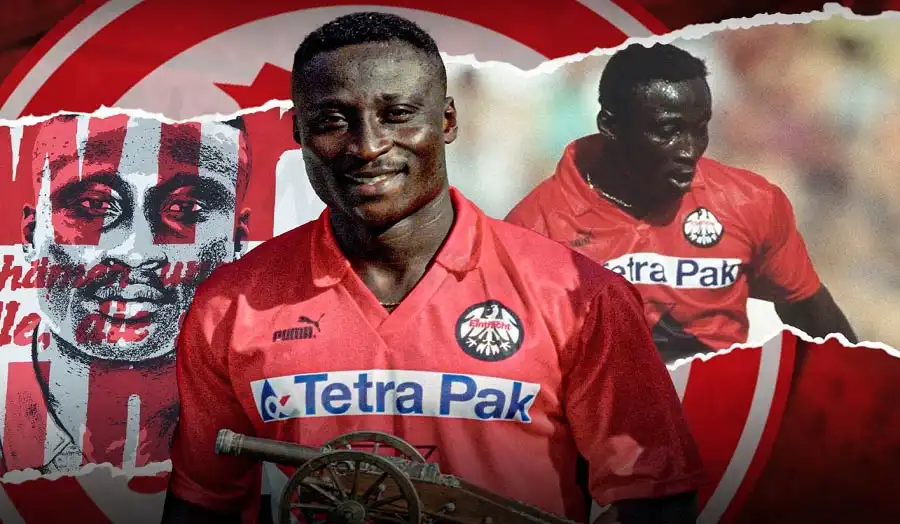 Tony Yeboah - Ghanaian striker excels with high scoring rate and pioneering role for African players in Bundesliga