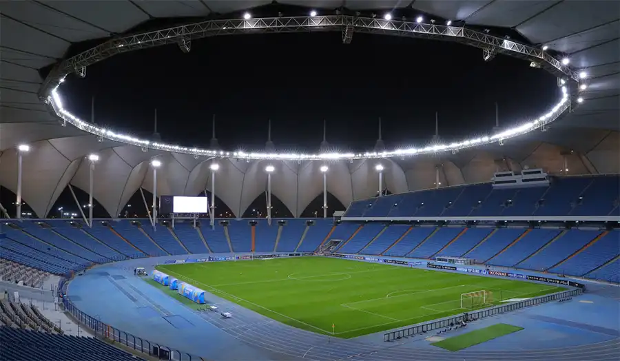King Fahd Stadium - Home of Al Hilal’s blue wave