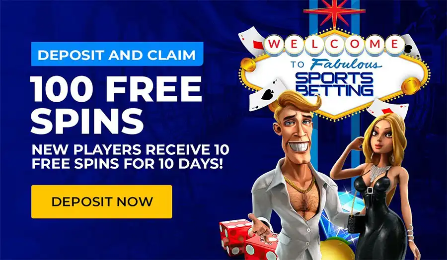 Unlock 100 Free Spins Over 10 Days