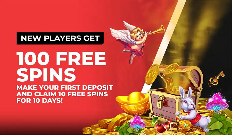Welcome to new casino players with 100 Free Spins