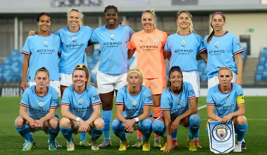 Manchester City Women – Possess a modern style of play, good control and diverse scoring ability