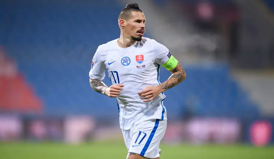 Marek Hamšík - Slovakian icon, known for his goalscoring and playmaking abilities