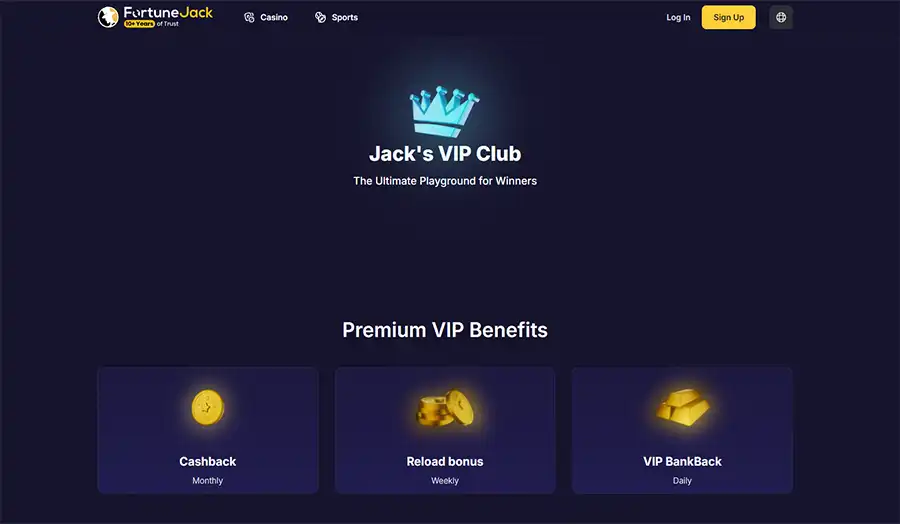 Jack's VIP Club
