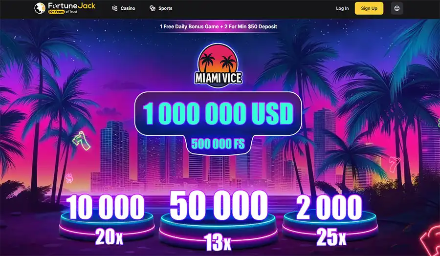 one million USD and includes up to 500,000 free spins waitting you claim