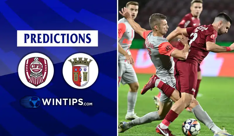 CFR Cluj vs Sporting Braga Predictions