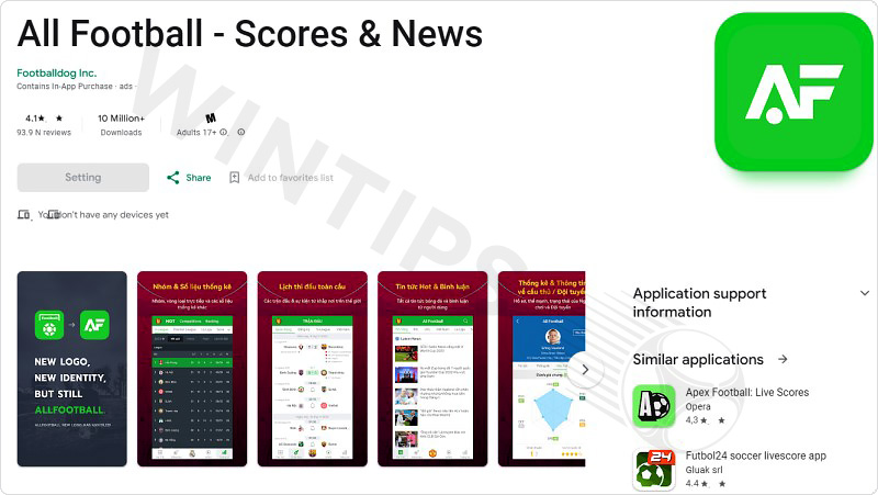 BeSoccer – The leading live football prediction app