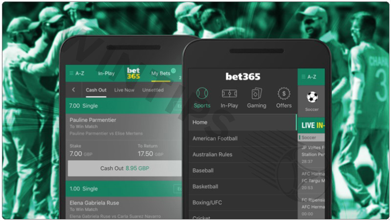 Bet365 - Apps for cricket betting are loved by many