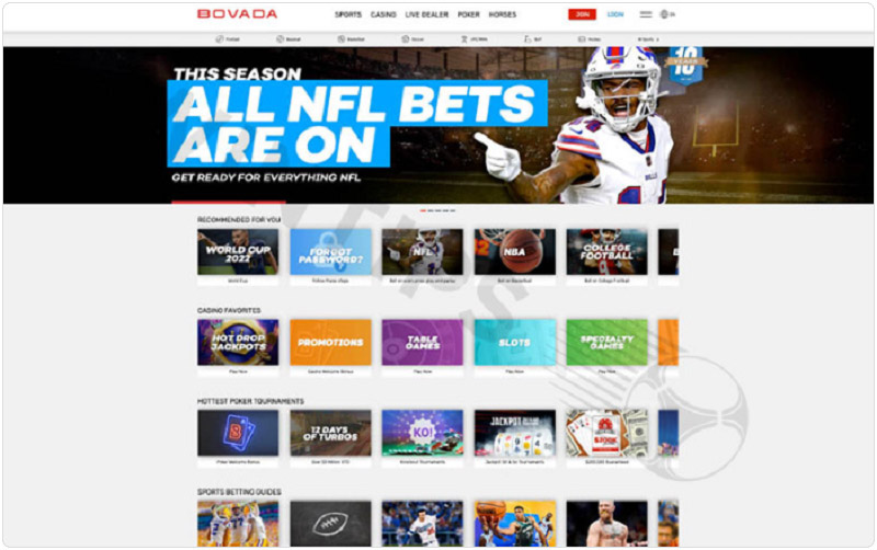 Bovada – Site sports bet California