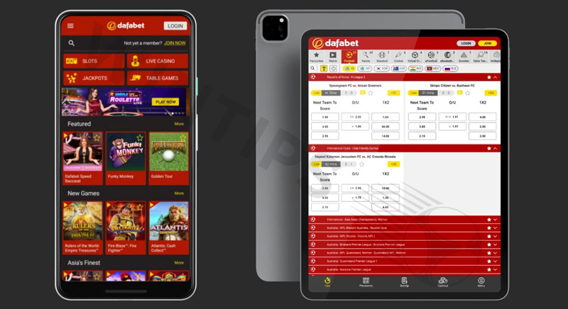 Dafabet - Best mobile betting apps