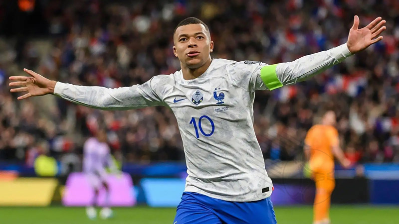 Kylian M'Bappé - Best france football players