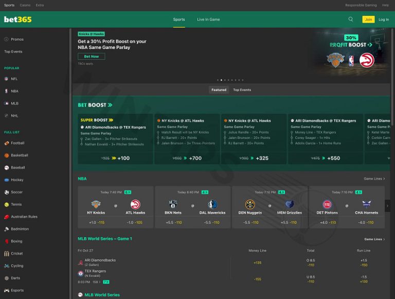 Bet365 – Betting sites in Brazil