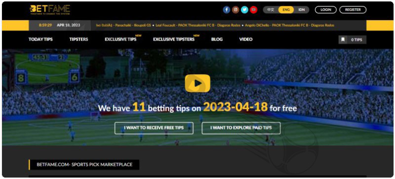 Betfame.com – Football tips site is the leading prestige in the market