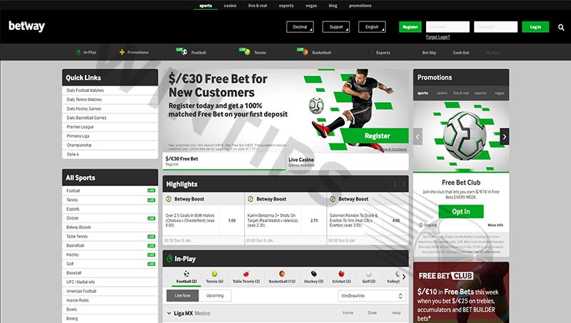 Betway – Betting sites Norway