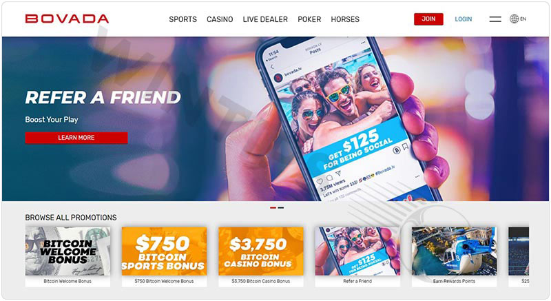 Bovada – Texas sports betting apps