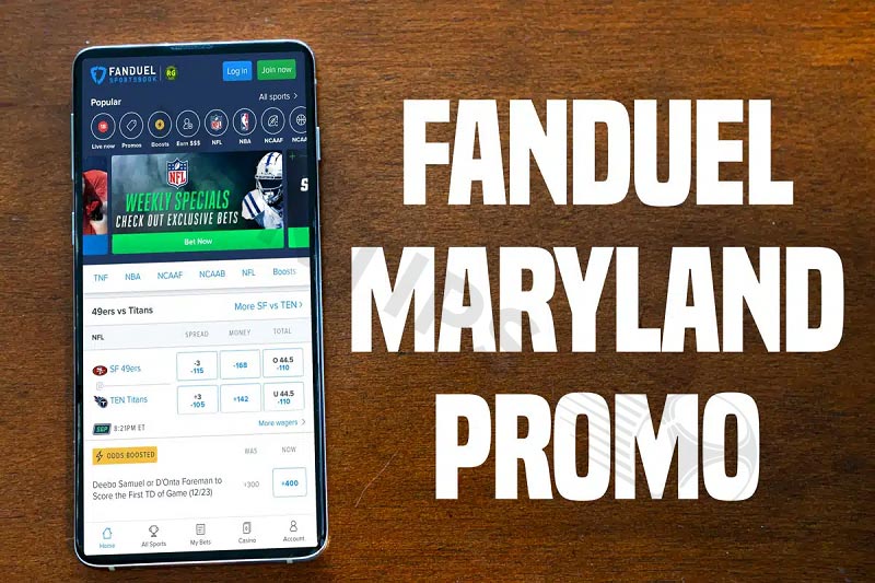 FanDuel – Maryland sports betting apps