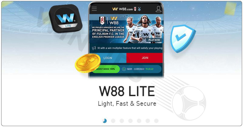 Football betting app – W88