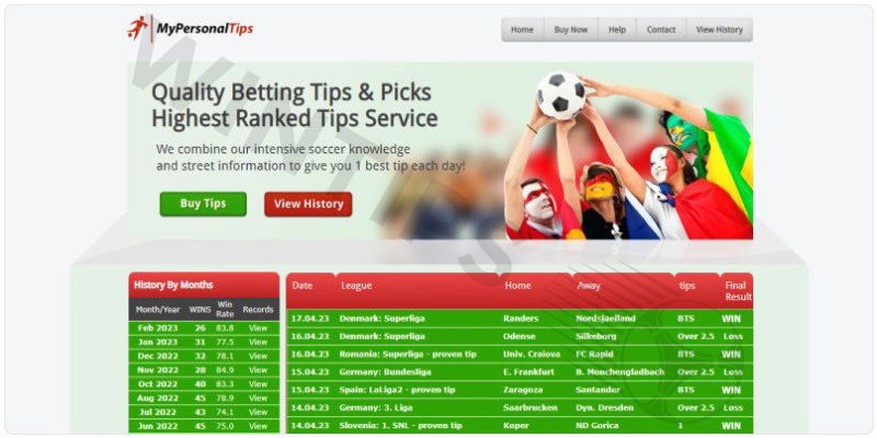 Mypersonaltips.com – Soccer Tips Sites are used by many players