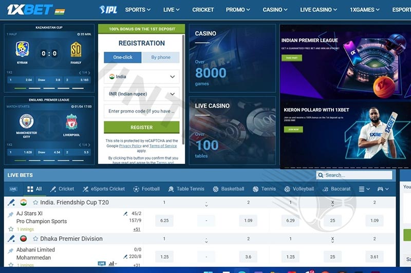 1xBet – Betting sites in Belgium