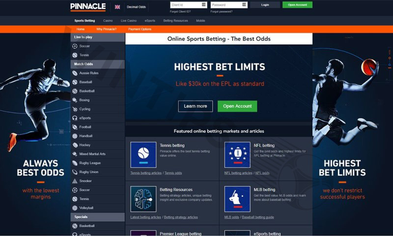 Pinnacle – Poland’s safest betting sites