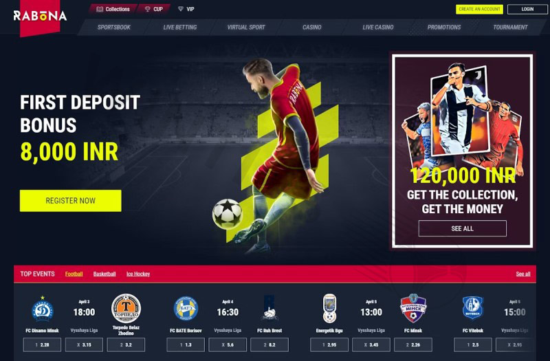 Rabona – Top sports betting sites Slovakia