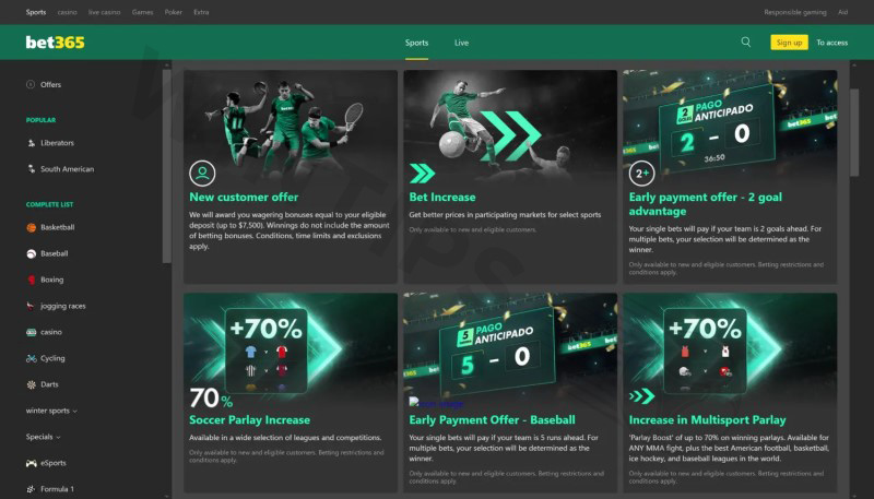 Bet365 – The leading website in the betting industry