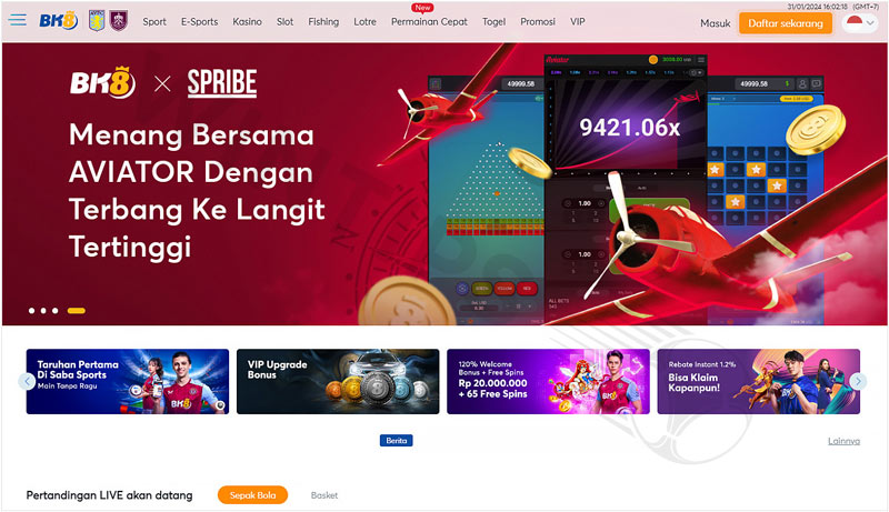 The great overall sports betting site in Indonesia is BK8