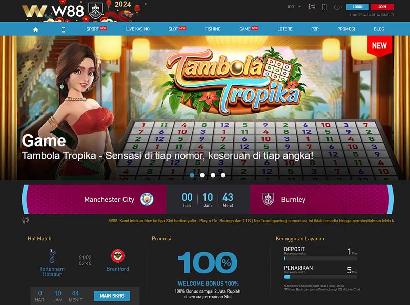 W88 is the best overall sports betting sites Indonesia