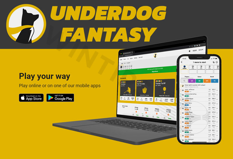 UNDERDOG FANTASY – Secure football betting mobile app